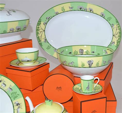 hermes servies set|hermes dishes for sale.